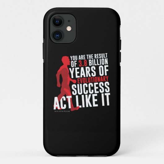 Evolutionair succes Case-Mate iPhone case (Achterkant)