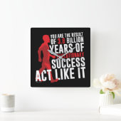 Evolutionair succes vierkante klok (Huis)