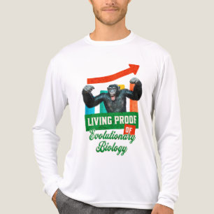 Evolutionaire Biologie Primaat Humor Tri-Blend Shirt