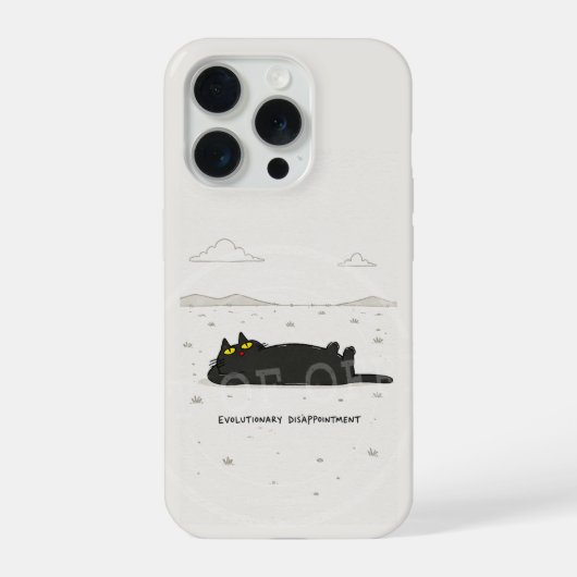 Evolutionaire Teleurstelling iPhone Hoesje (Achterkant)