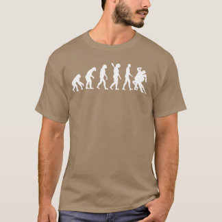 Evolutionango dansende familie jongen t-shirt