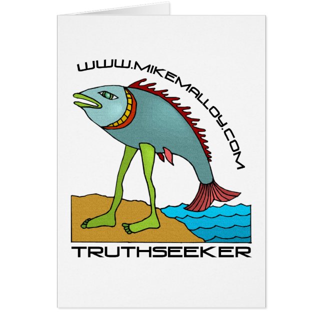 EVOLUTIONIST TRUTHSEEKER-KAART (Voorkant)