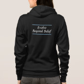 Evolve Beyond Belief Logo Dames Ritsdwars Sweater (Achterkant)