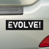 Evolve Bumpersticker (Op auto)