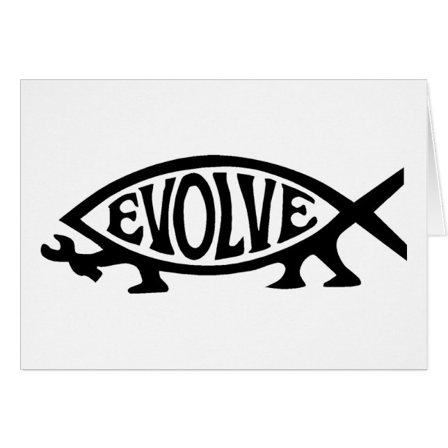 Evolve Fish (Voorkant Horizontaal)