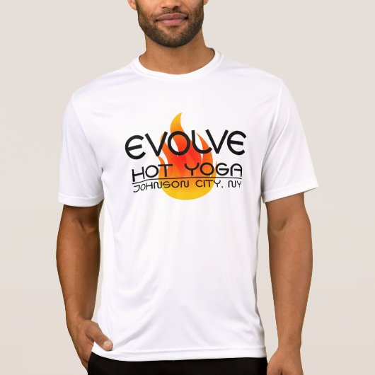 Evolve Hot Yoga JC & OM T-shirt (Voorkant)