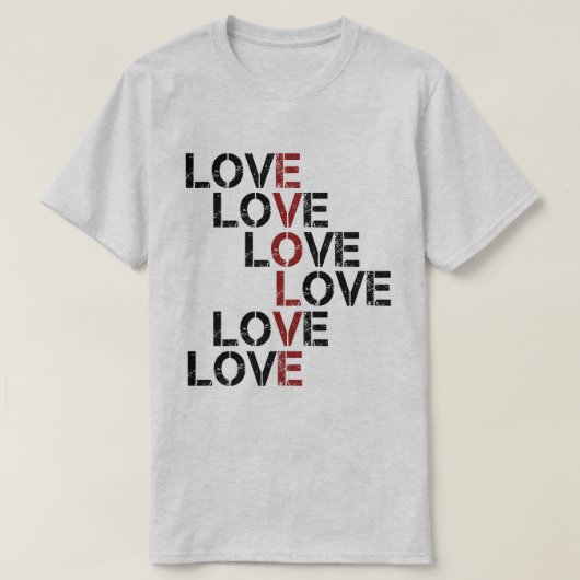 Evolve in Love T-shirt (Design voorkant)