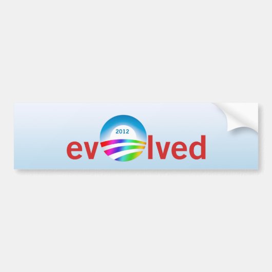 evOlved Bumpersticker (Voorkant)
