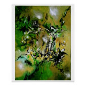 "Evolving Element of Life", Glossy Poster Perfect Poster (Voorkant)