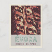 Evora Botten Chapel illustration Portugal Briefkaart (Voorkant)