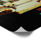 Evora Giraldo Square afbeelding Portugal Poster (Hoek)