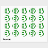 EVst-Stickers Ronde Sticker (Vel)