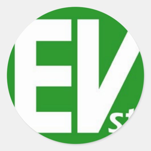 EVst-Stickers Ronde Sticker (Voorkant)