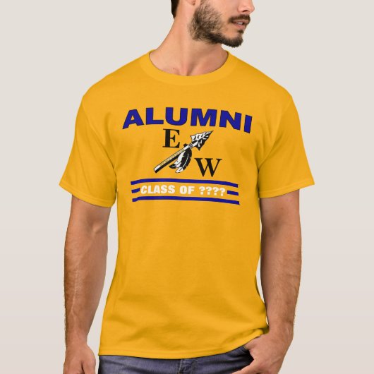 EW Alumni Gold T-shirt (Voorkant)