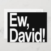Ew David Briefkaart (Voorkant / Achterkant)