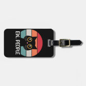 Ew, mensen bagagelabel (Voorkant horizontaal)