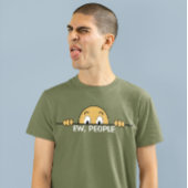 Ew Mensen donker T-shirt