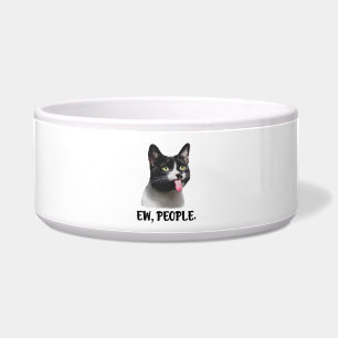 Ew Mensen grappige kat meme Voerbakje