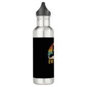 Ew, Mensen Zwarte Kat Retro – Grappig Cat_1 Waterfles (Links)