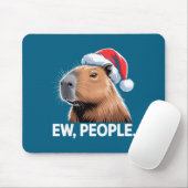 Ew People Capybara Christmas Humor  Muismat (Met muis)