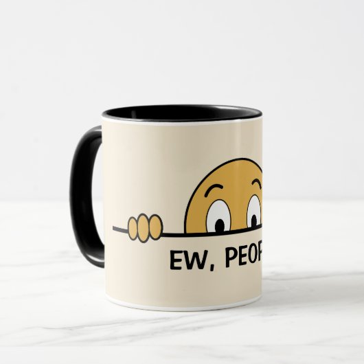 Ew People Funny Mok (Voorkant links)