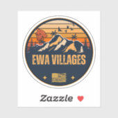 Ewa Villages, Hawaï Sticker (Vel)