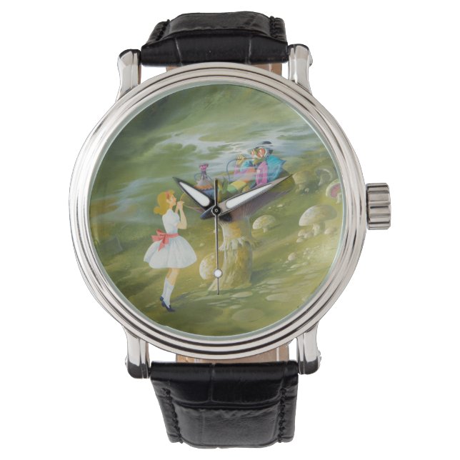eWatch Alice en Hookah Horloge (Voorkant)