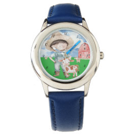 eWatch Armbanduhr mit Bauernhof Design  Horloge