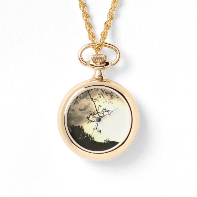 eWatch Kijk vrouwen ketting koele eco stijl (Voorkant)