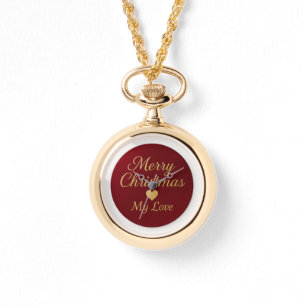 eWatch - Montre Collier Romantique de Noël