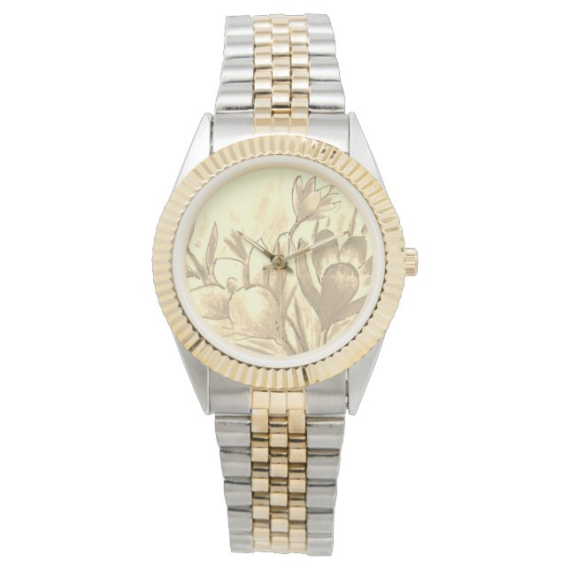 eWatch VROUWEN KUNST STIJL DESIGN Horloge (Voorkant)