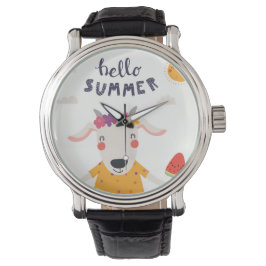 Ewatch watch laat Hello summer zien Horloge