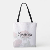 Ewatomi-Canvas tas (Achterkant)
