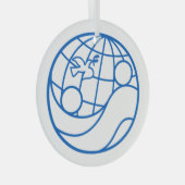 EWB-USA Glass Holiday Ornament (Voorkant Rechts)