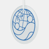EWB-USA Glass Holiday Ornament (Voorkant links)