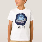 Ewe-F-O Funny UFO Pun T-shirt (Voorkant)