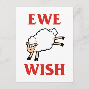 Ewe Wish Briefkaart