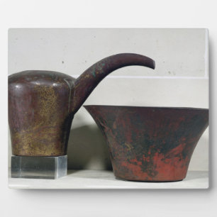 Ewer en bassin (koper) fotoplaat