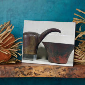 Ewer en bassin (koper) fotoplaat (Zijkant)