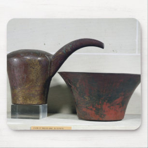 Ewer en bekken (koper) muismat