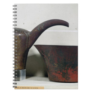 Ewer en bekken (koper) notitieboek