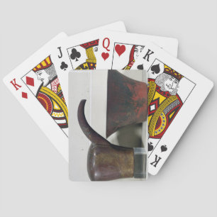Ewer en bekken (koper) pokerkaarten