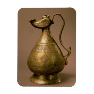 Ewer uit Nakhtchivan, Persia, 1190 (586 Hijra) (e Magneet