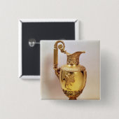 Ewer Vierkante Button 5,1 Cm (Voorkant /achterkant)