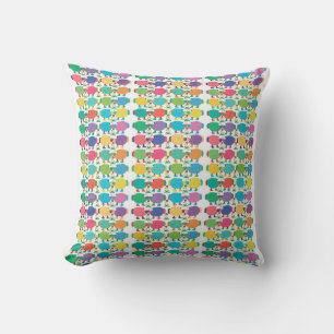 Ewes dans le coussin de teintes