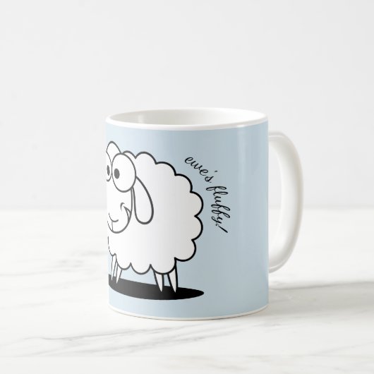 Ewe's niet-vette Mok (Voorkant rechts)