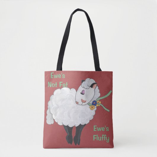 Ewe's not Fat Draagtas (Voorkant)