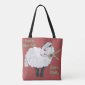 Ewe's not Fat Draagtas (Achterkant)