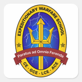 EWS-Stickers Vierkante Sticker
