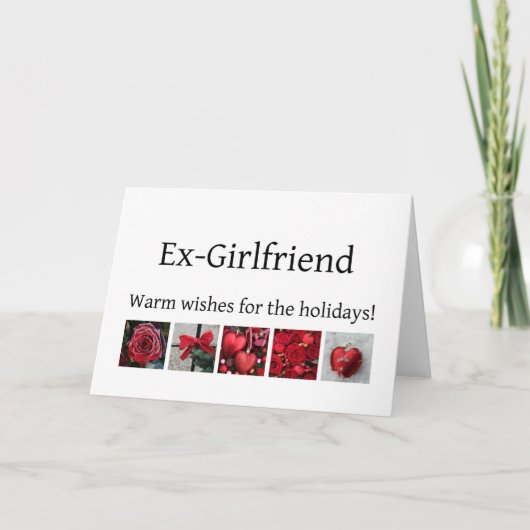 Ex Girlfriend Joyeuse carte de Noël (Devant)